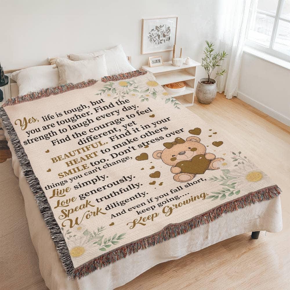 Daughter Blanket Gift From Mom – Daughter Christmas Gifts – view 3