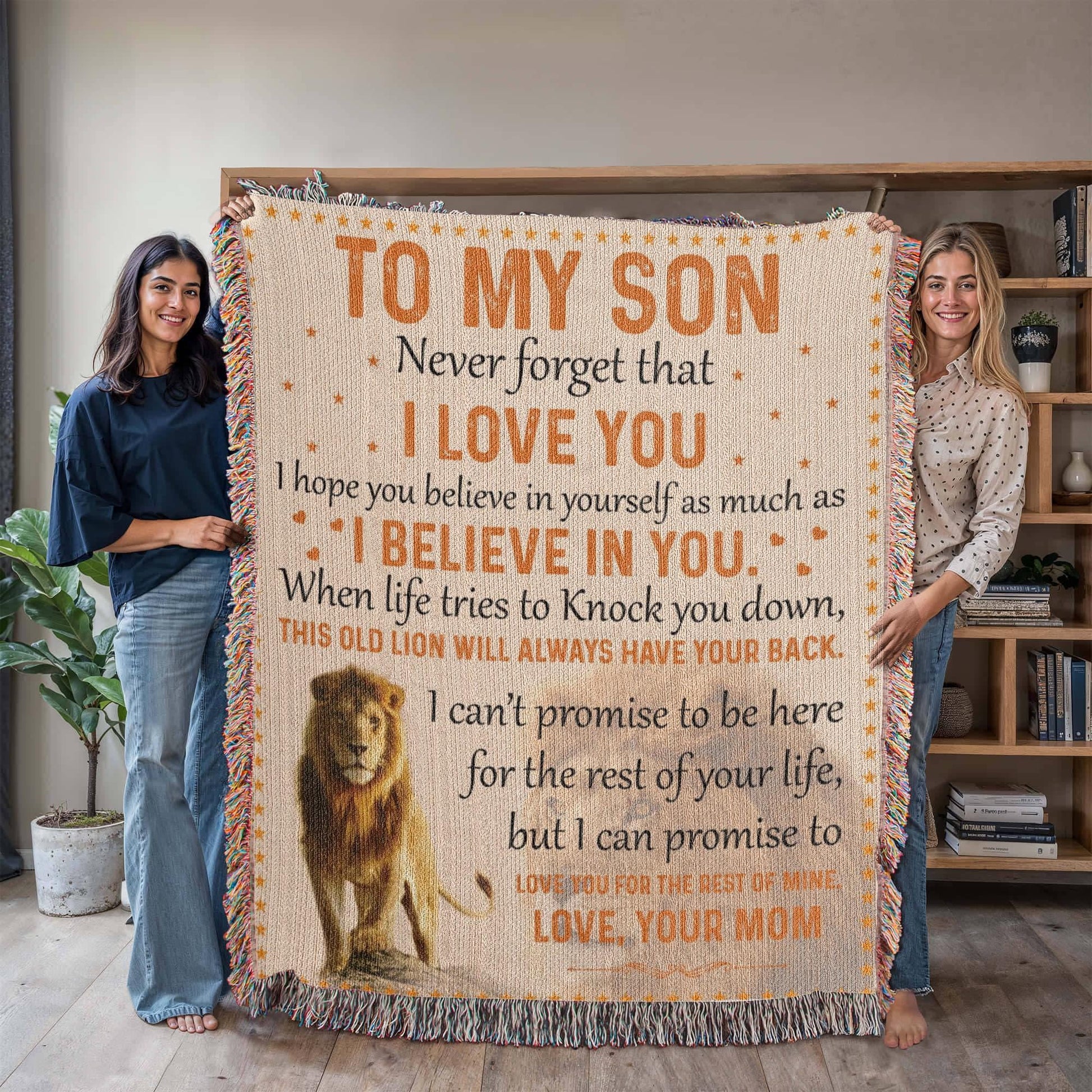 To My Son Blanket from Mom – Birthday Gift for Son