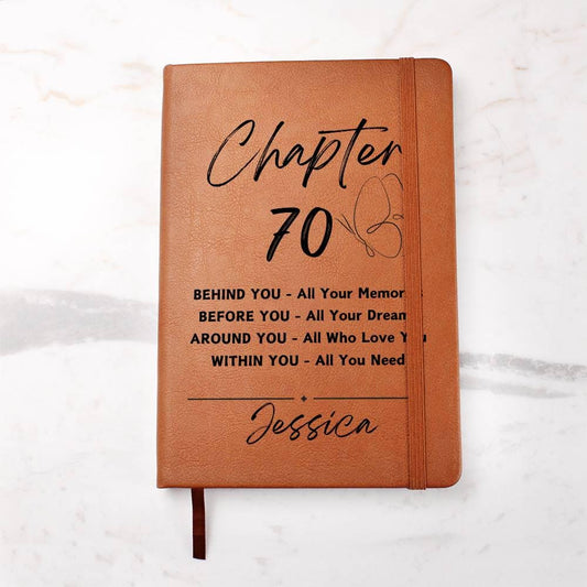 Chapter 70 Birthday Journal – 70th Birthday Gift for Grandma – view 2