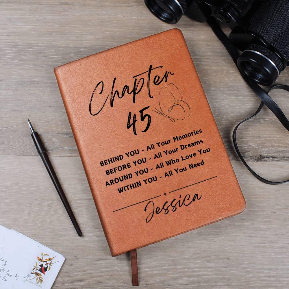Chapter 45 Birthday Journal - Turning 45 Birthday Gift – Daughter – view 9
