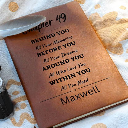 Chapter 49 Birthday Journal - Turning 49 Birthday Gift – Friend Gift – view 7