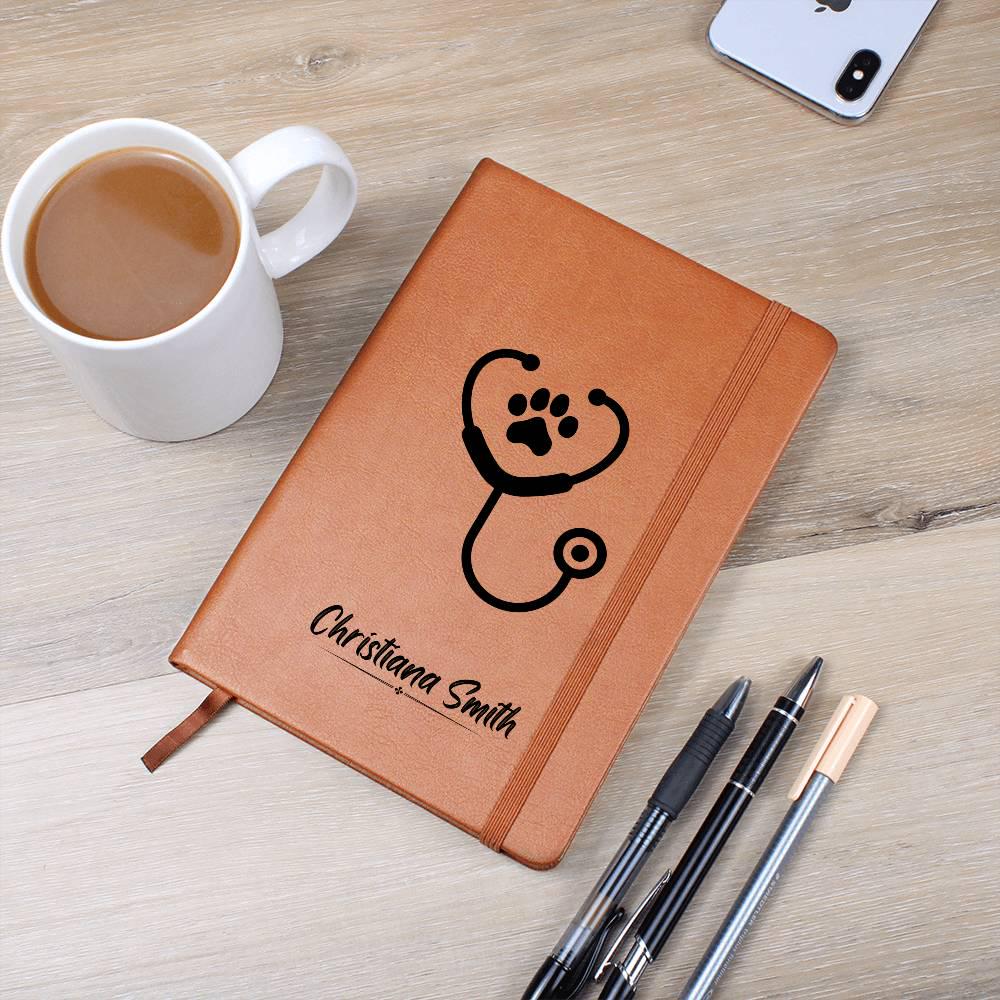 Veterinarian Doctor Journal - Personalized Veterinary Gift – Vet Notes – view 4