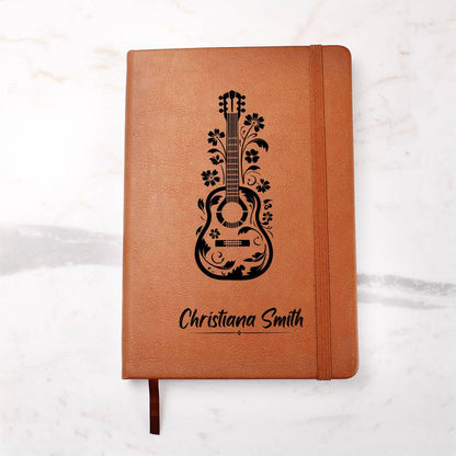 Floral Guitar Personalized Journal - Player Guitar Songwriting – view 7