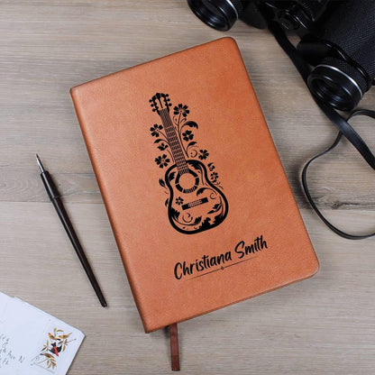 Floral Guitar Personalized Journal - Player Guitar Songwriting – view 5