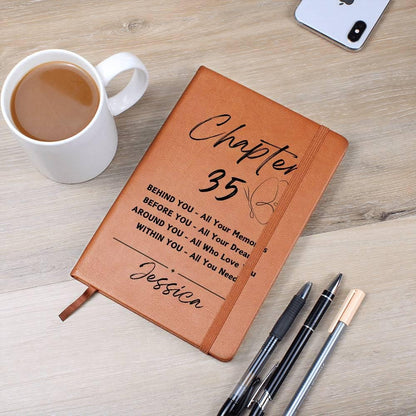 Chapter 35 Personalized Journal – Birthday gift for Women – view 8