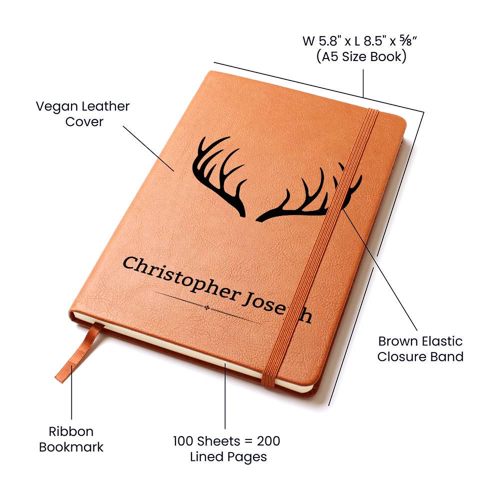 Personalized Hunting Journal - Custom Hunting Log Book – Cabin Journal – view 4