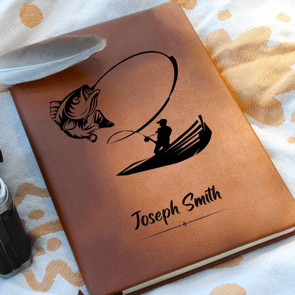 Fishing Log Book – Personalized Leather Fishing Journal