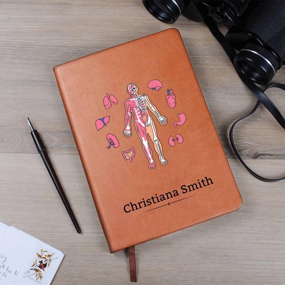 Personalized Anatomy Journal – Medical Student Gift – view 6
