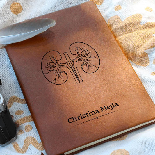 Personalized Nephrologist Journal – Custom Leather Journal Gift