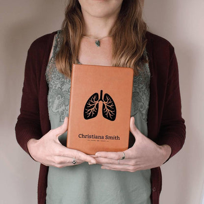 Personalized Respiratory Therapist Journal – Custom RT Notebook Gift – view 6