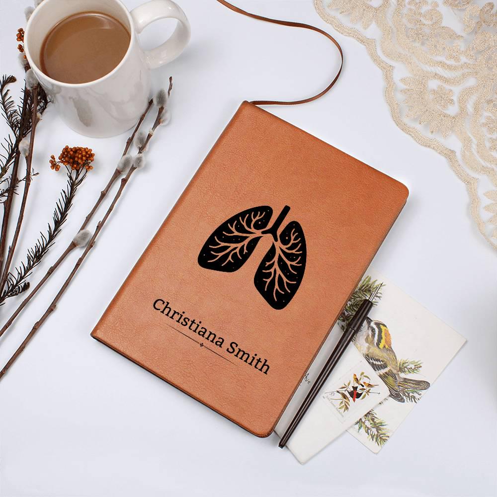 Personalized Respiratory Therapist Journal – Custom RT Notebook Gift – view 9