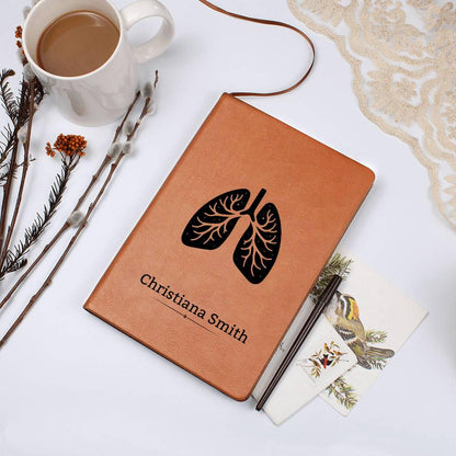 Personalized Respiratory Therapist Journal – Custom RT Notebook Gift – view 9
