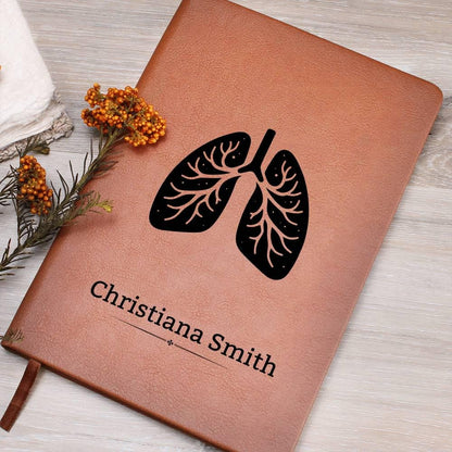 Personalized Respiratory Therapist Journal – Custom RT Notebook Gift – view 3