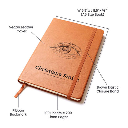 Personalized Optometry Journal – Gift for Optometrist – Optician Gift – view 3