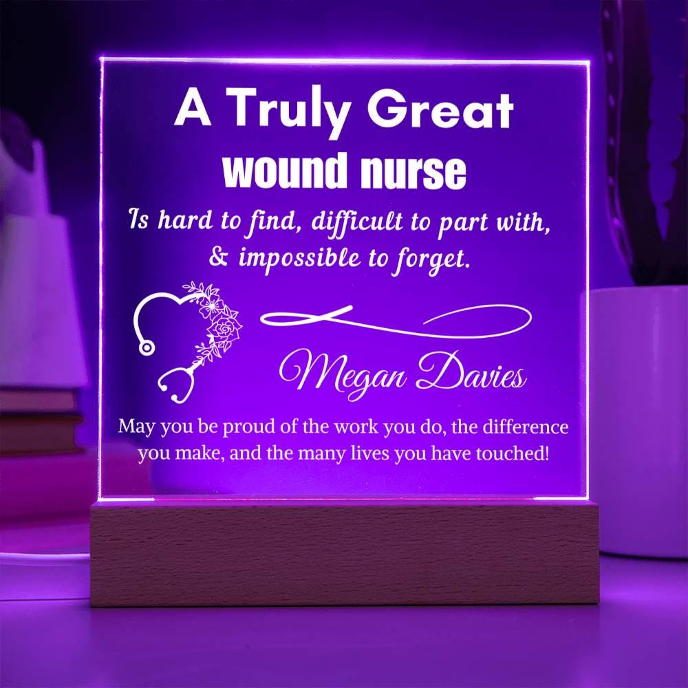 Personalized Wound Nurse Gift – Wound Care RN Appreciation – view 10