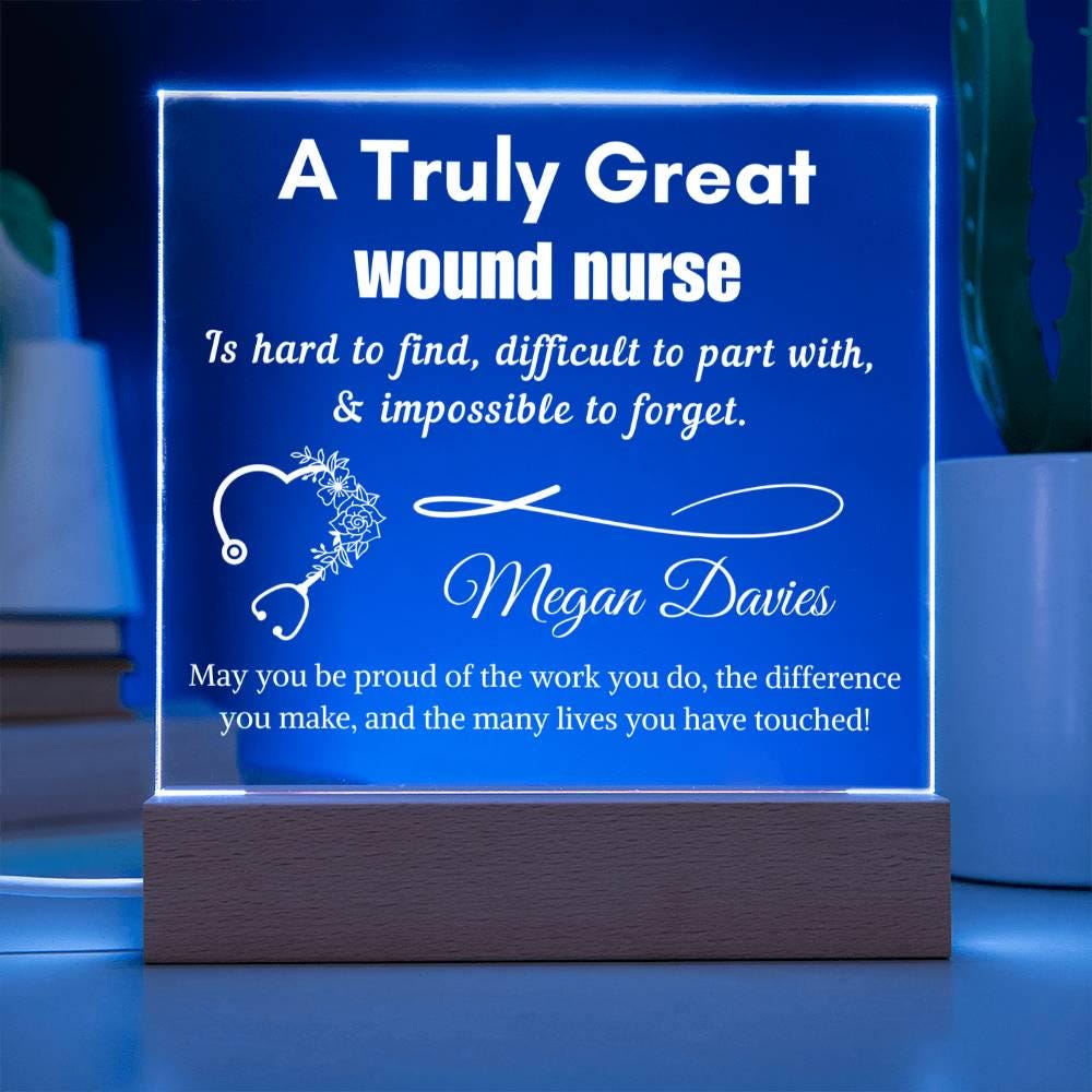Personalized Wound Nurse Gift – Wound Care RN Appreciation – view 3