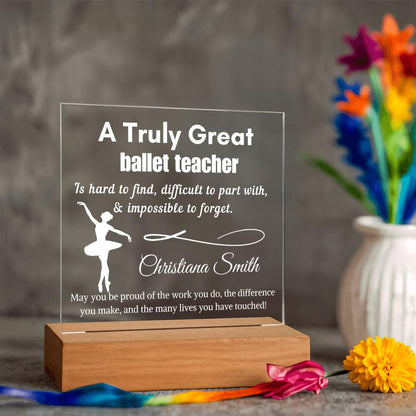 Personalized Ballet Teacher Gift – Christmas Gift – view 10