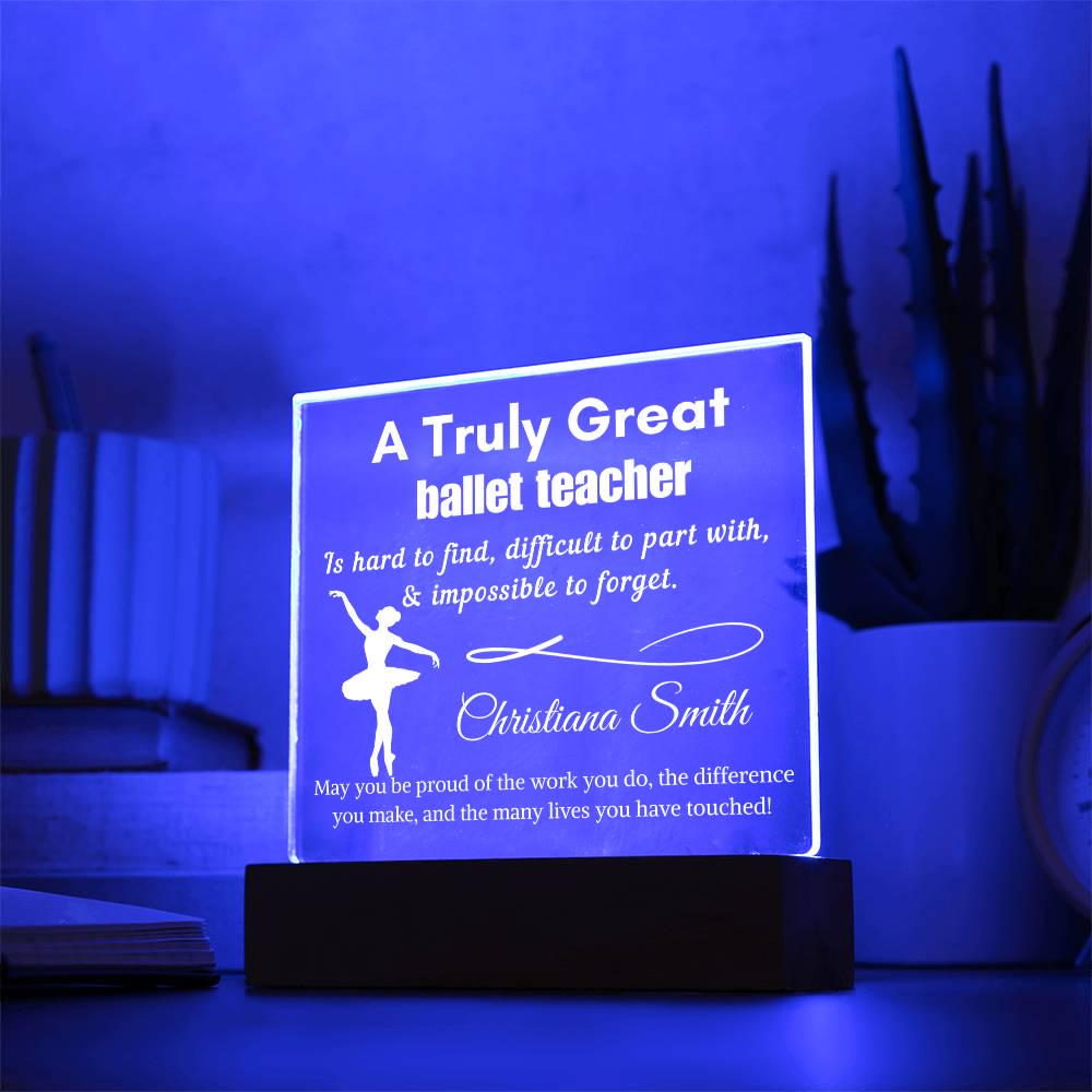 Personalized Ballet Teacher Gift – Christmas Gift – view 9
