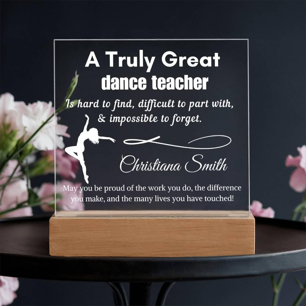 Personalized Dance Teacher Gift – Christmas Gift – view 10