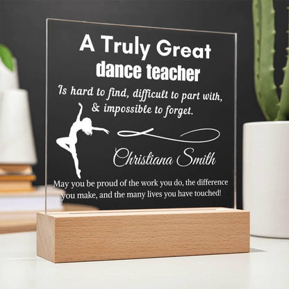 Personalized Dance Teacher Gift – Christmas Gift – view 9