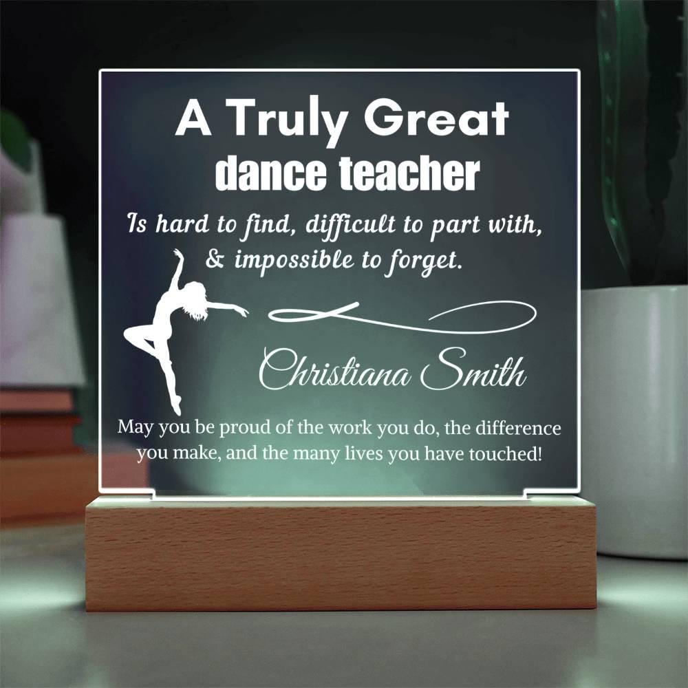 Personalized Dance Teacher Gift – Christmas Gift