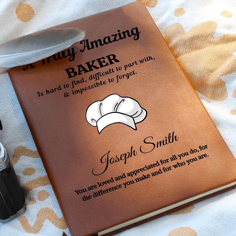 Personalized Baker Gift Journal – Appreciation Gift – view 6