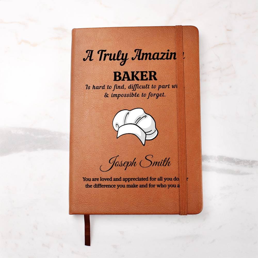 Personalized Baker Gift Journal – Appreciation Gift – view 8