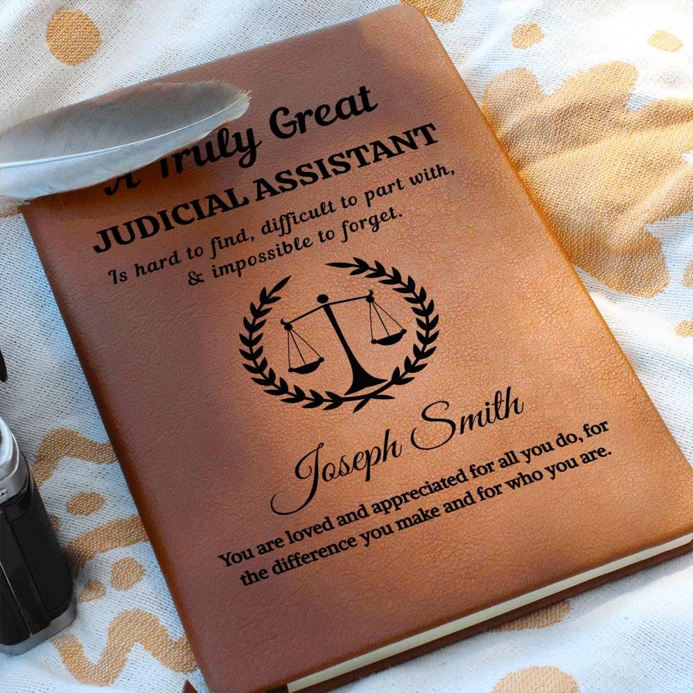 Personalized Judicial Assistant Gift – Law Firm Gift – view 8