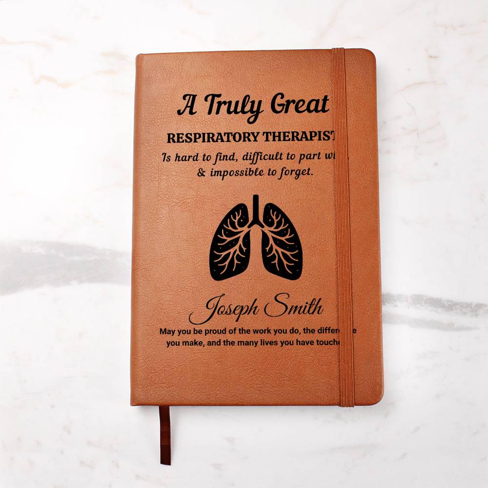 Respiratory Therapist Gift Personalized Journal – Christmas Gift – view 5