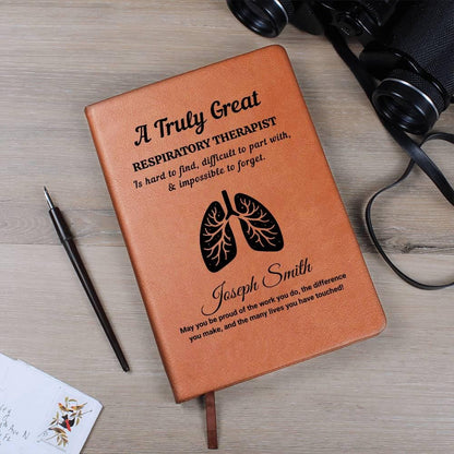 Respiratory Therapist Gift Personalized Journal – Christmas Gift – view 2