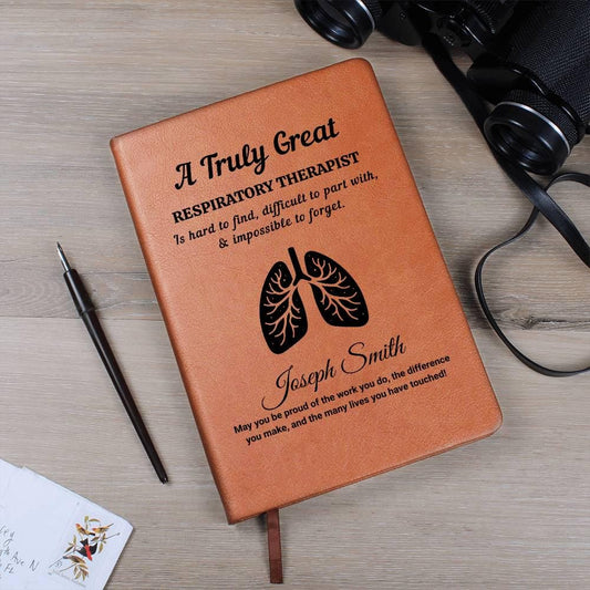 Respiratory Therapist Gift Personalized Journal – Christmas Gift – view 2