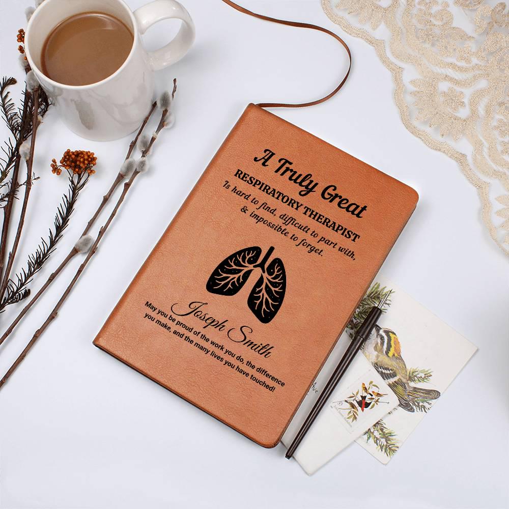 Respiratory Therapist Gift Personalized Journal – Christmas Gift – view 7