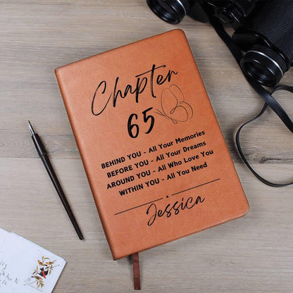 Personalized 65th Birthday Journal – Turning 65 Birthday Gift – view 9