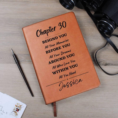 30th Birthday Personalized Journal - Turning 30 Birthday Gift – view 8