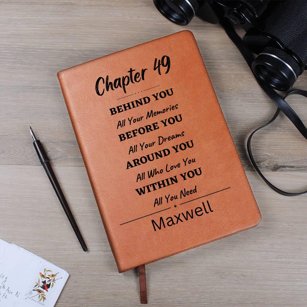 Chapter 49 Birthday Journal - Turning 49 Birthday Gift – Friend Gift – view 9