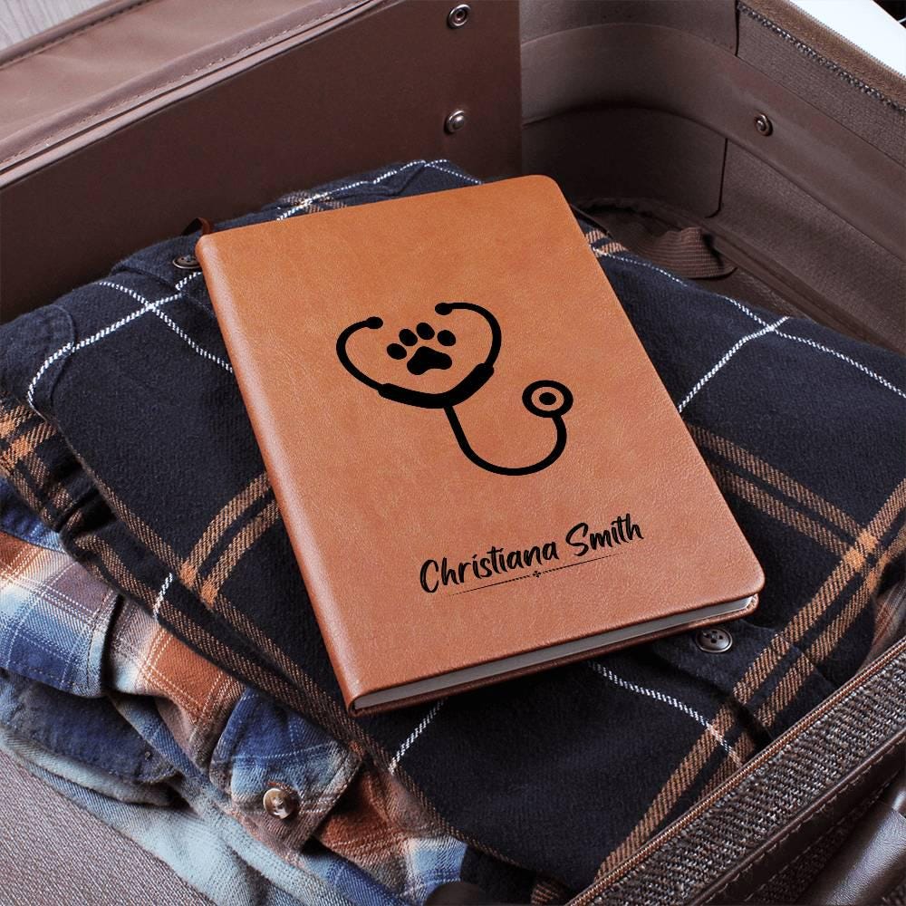 Veterinarian Doctor Journal - Personalized Veterinary Gift – Vet Notes – view 6