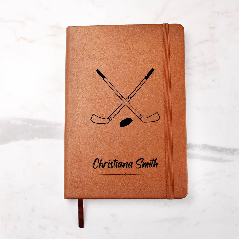 Personalized Hockey Journal - Hockey Player Gift – Hockey Team Gifts – view 2