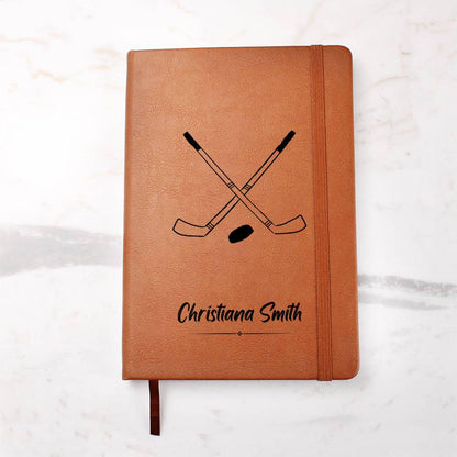 Personalized Hockey Journal - Hockey Player Gift – Hockey Team Gifts – view 2