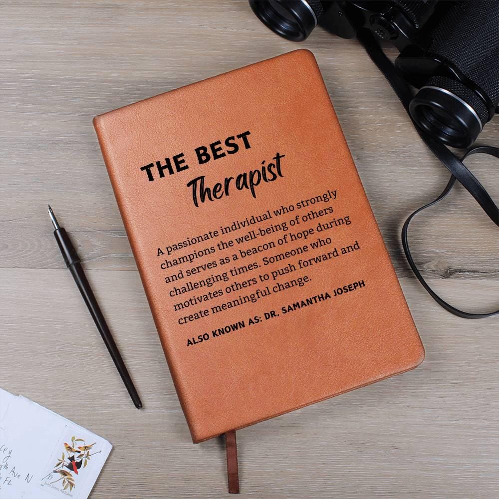 Th Best Therapist Personalized Journal - Gift for Therapist – view 8