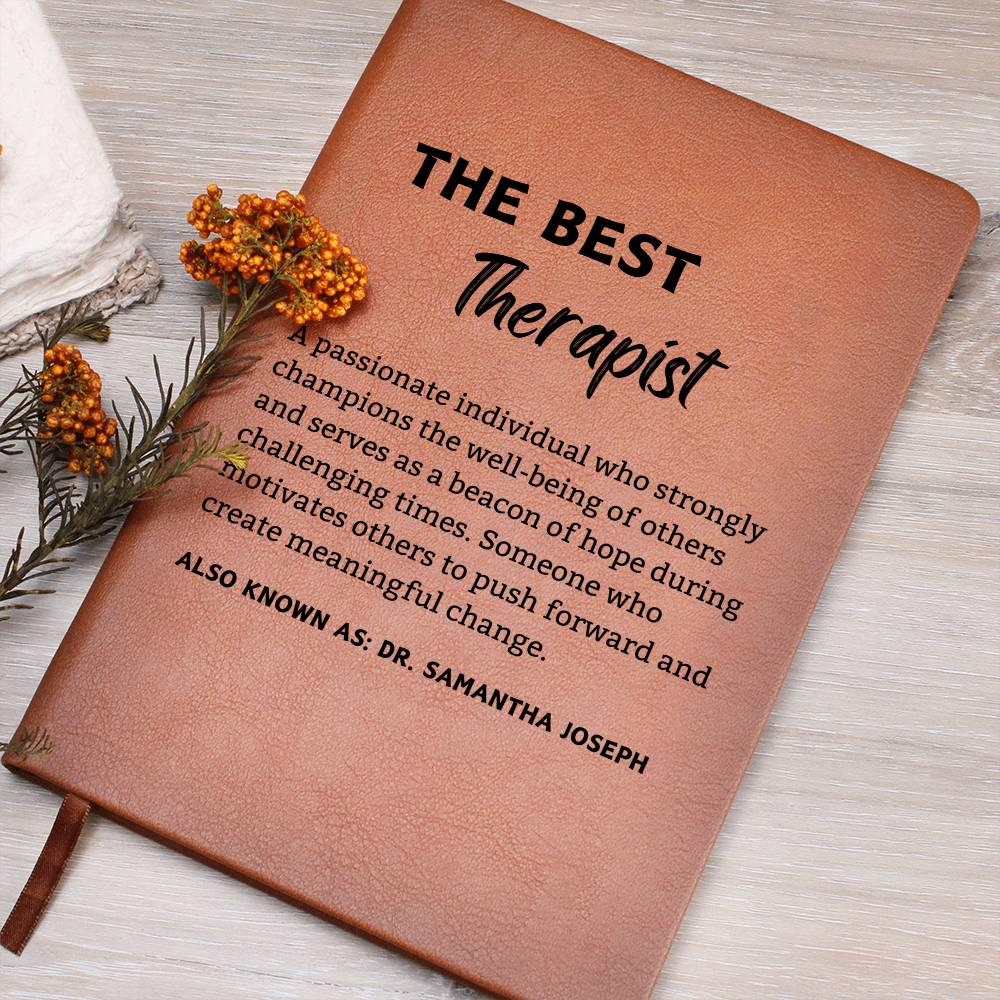 Th Best Therapist Personalized Journal - Gift for Therapist – view 7