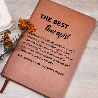 Th Best Therapist Personalized Journal - Gift for Therapist – view 7