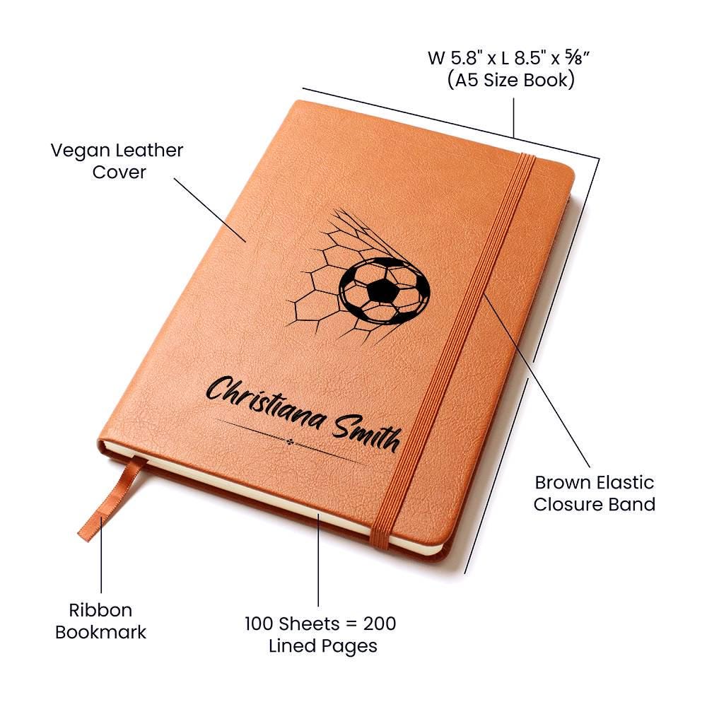 Personalized Soccer Journal – Gift for Soccer Player or Team – view 3