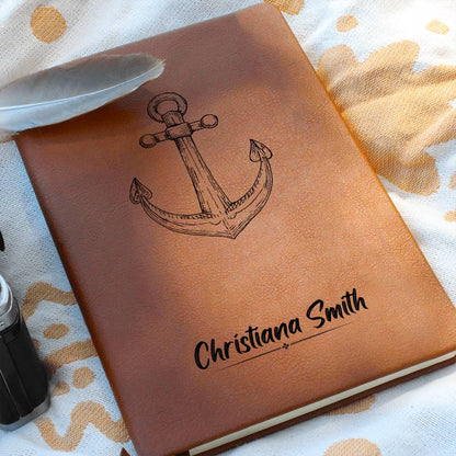 Personalized Sailor Journal – Custom Boat Journal – Gift for Sailor