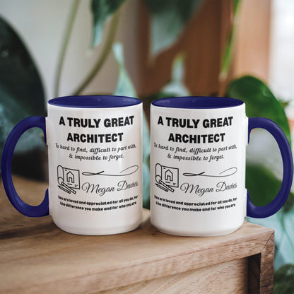 Personalized Architect Mug – Appreciation Gift – view 2