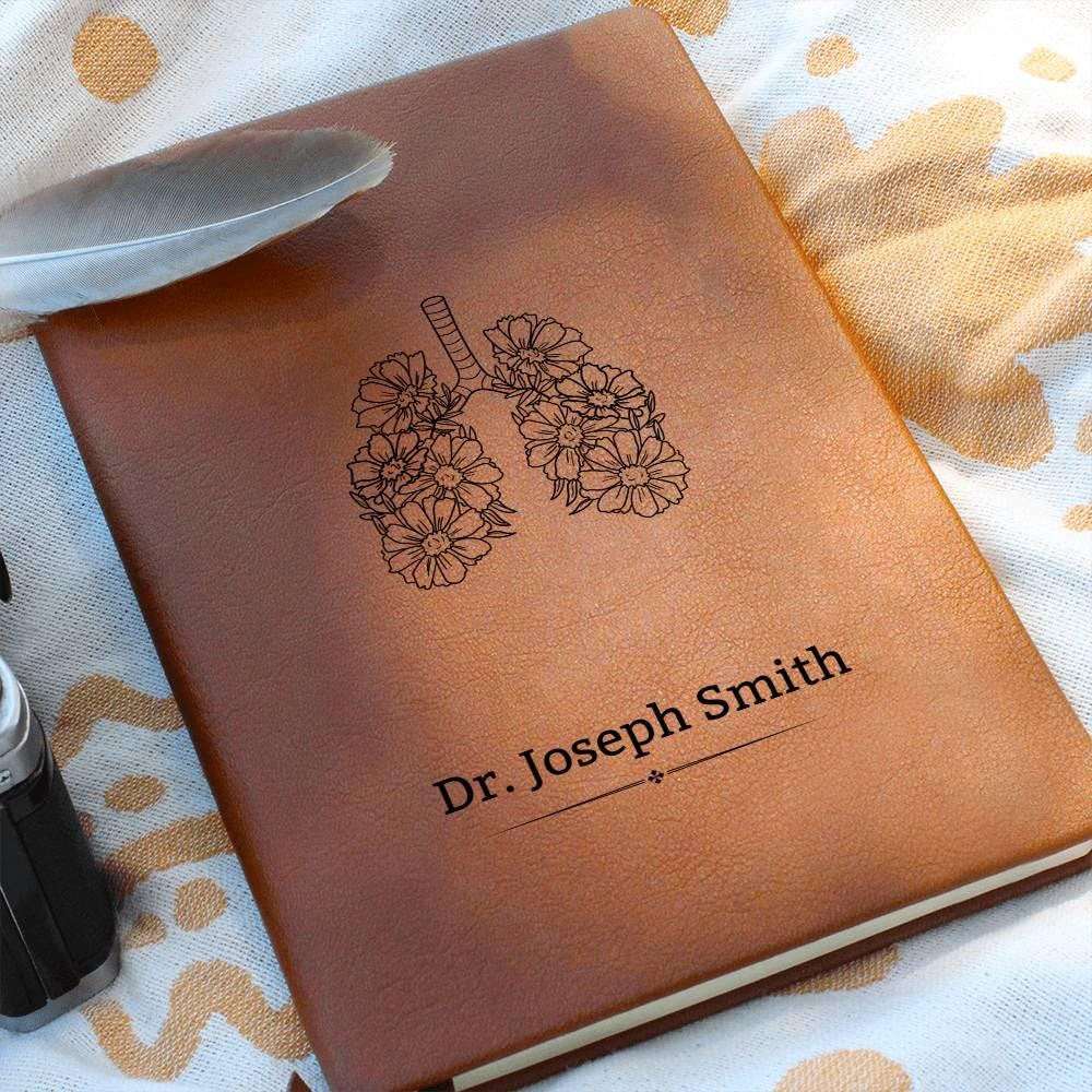 Personalized Pulmonologist Journal – Custom Respiratory Notebook Gift