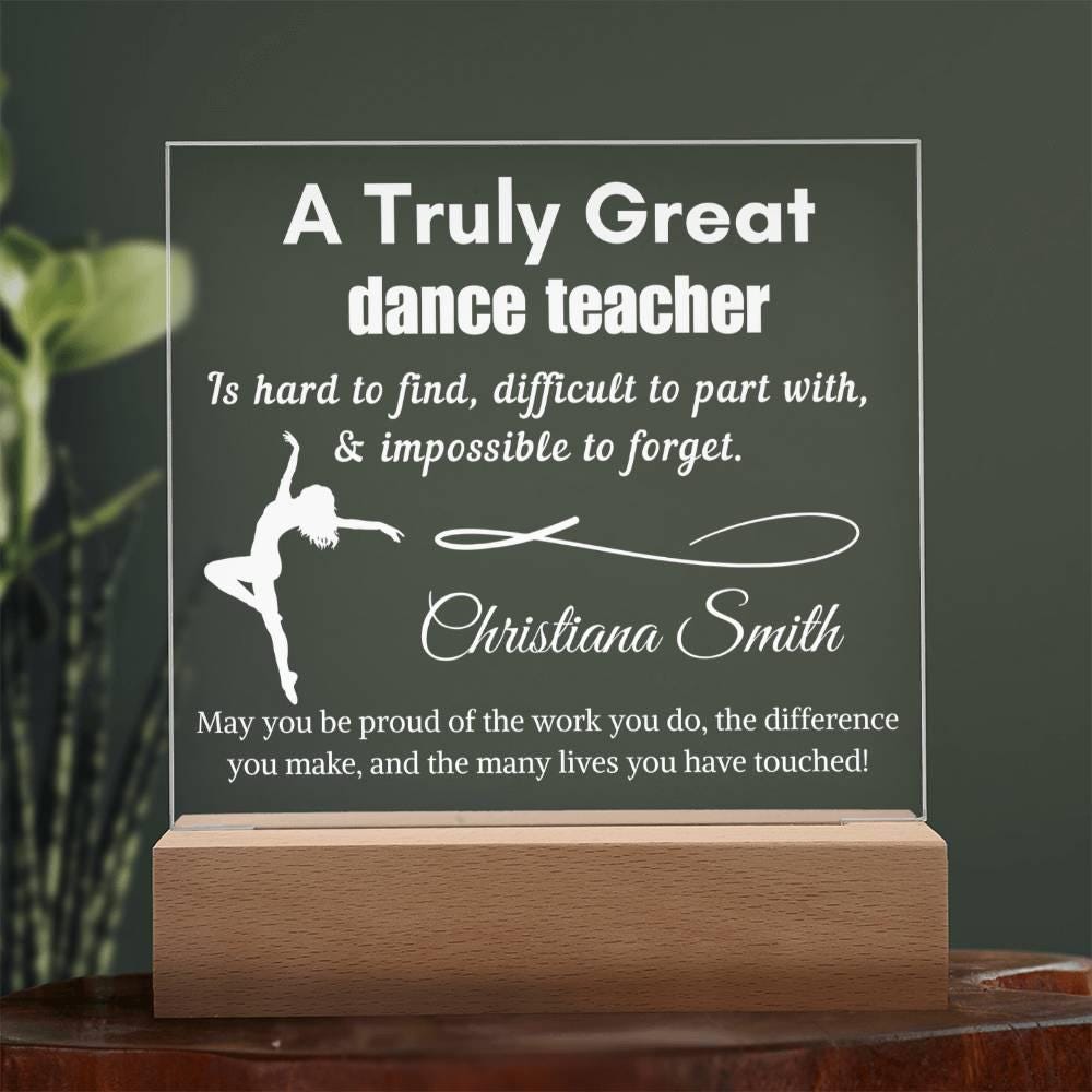 Personalized Dance Teacher Gift – Christmas Gift – view 8