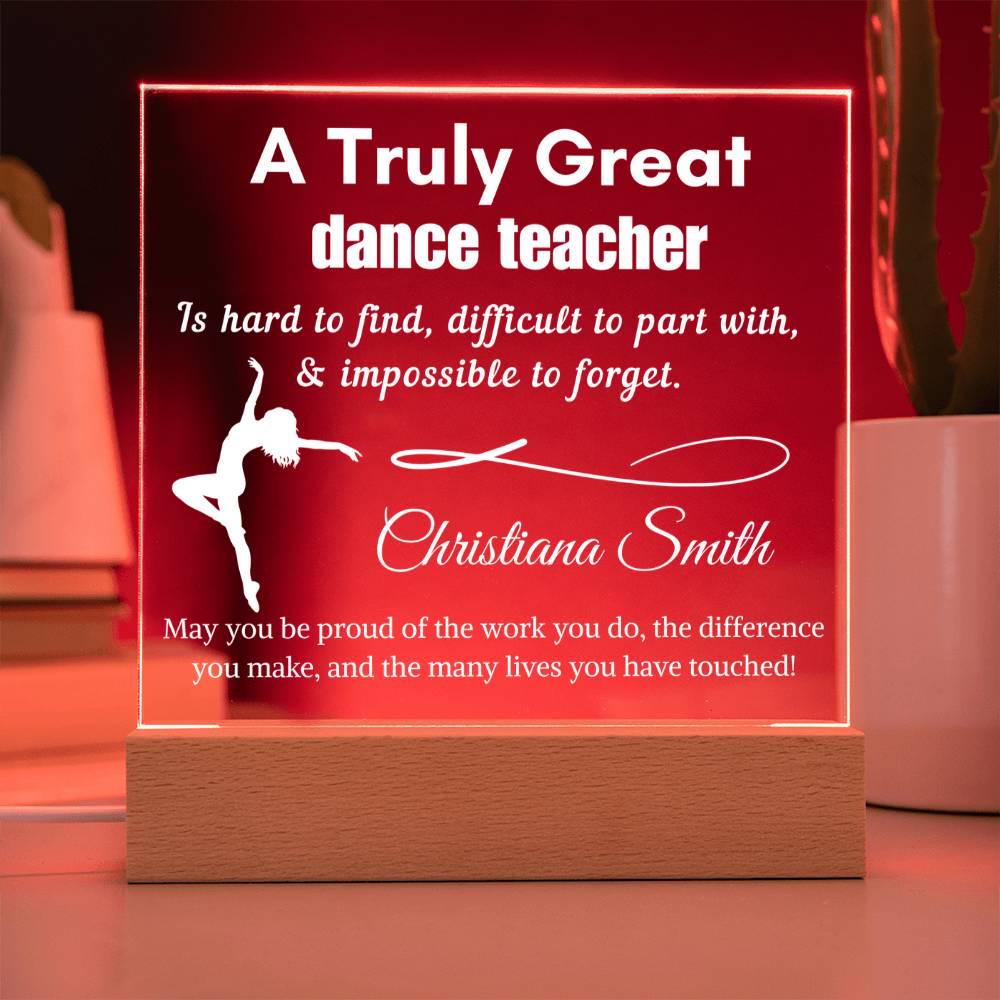 Personalized Dance Teacher Gift – Christmas Gift – view 5