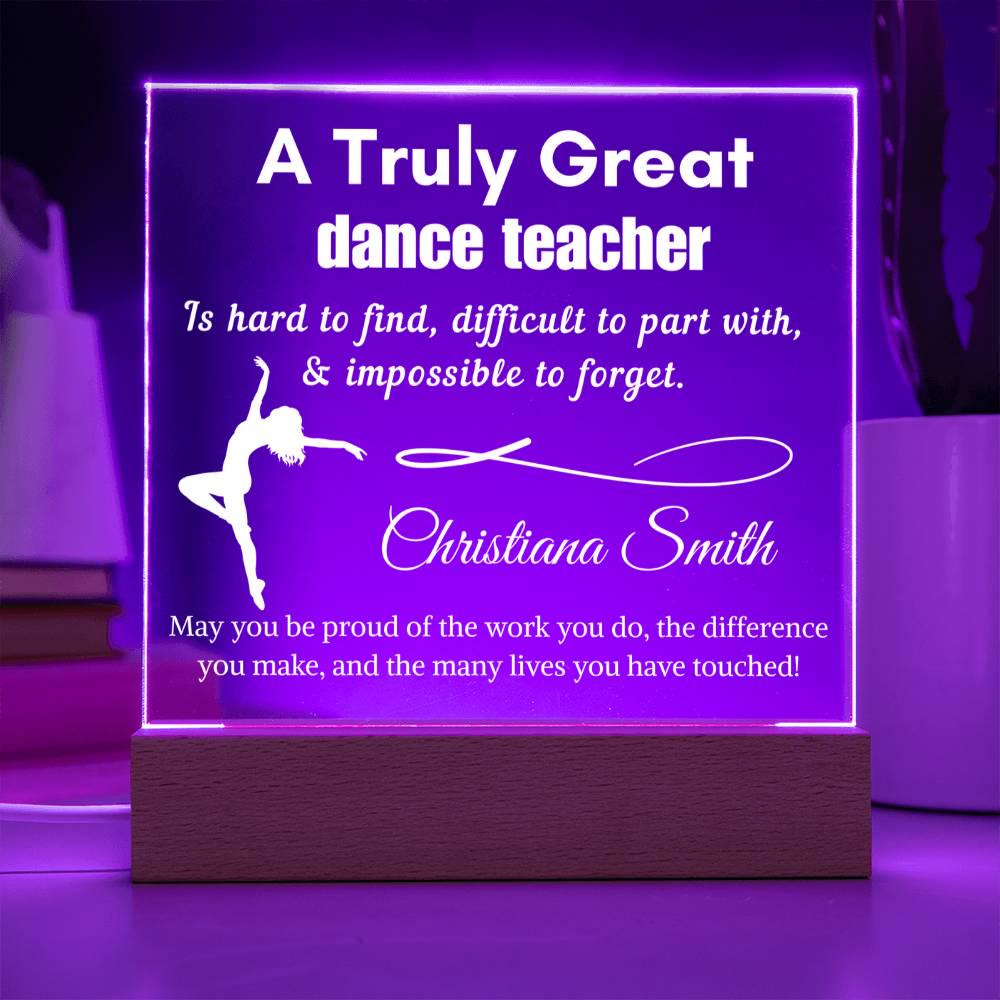 Personalized Dance Teacher Gift – Christmas Gift – view 4