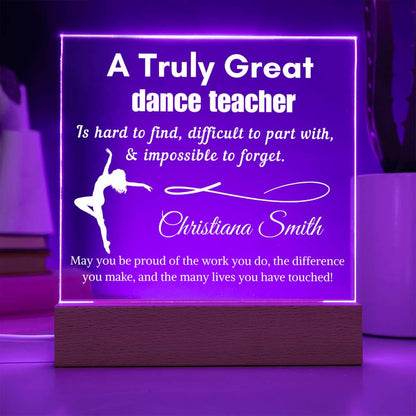 Personalized Dance Teacher Gift – Christmas Gift – view 4
