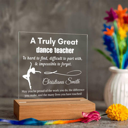 Personalized Dance Teacher Gift – Christmas Gift – view 2